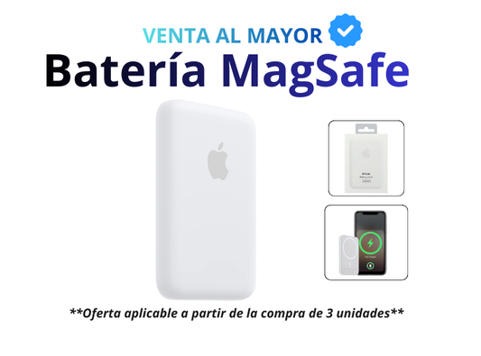 Batería MagSafe 5000 mAh (carga de emergencia) - AL MAYOR